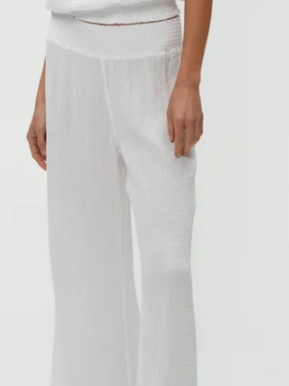 Michael Stars Women's White Trousers